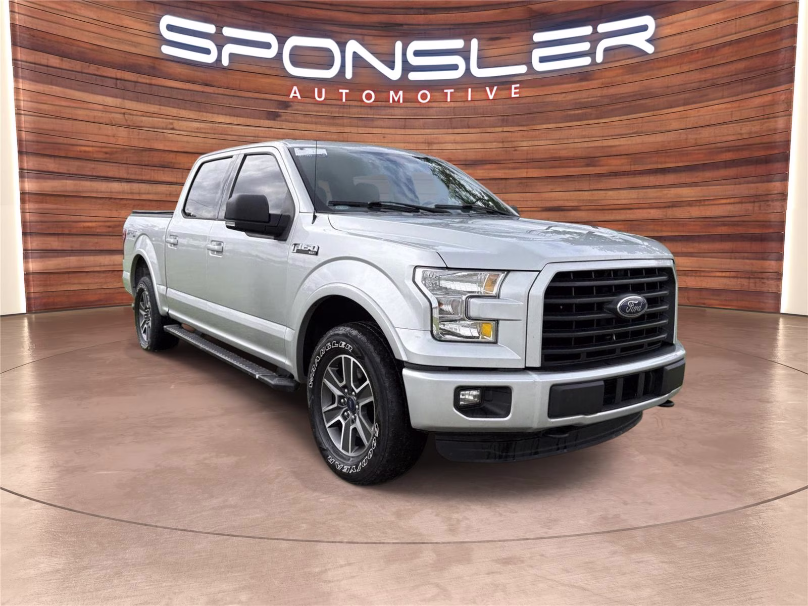 2015 Ingot Silver Metallic Ford F-150 XLT 4X4 Truck