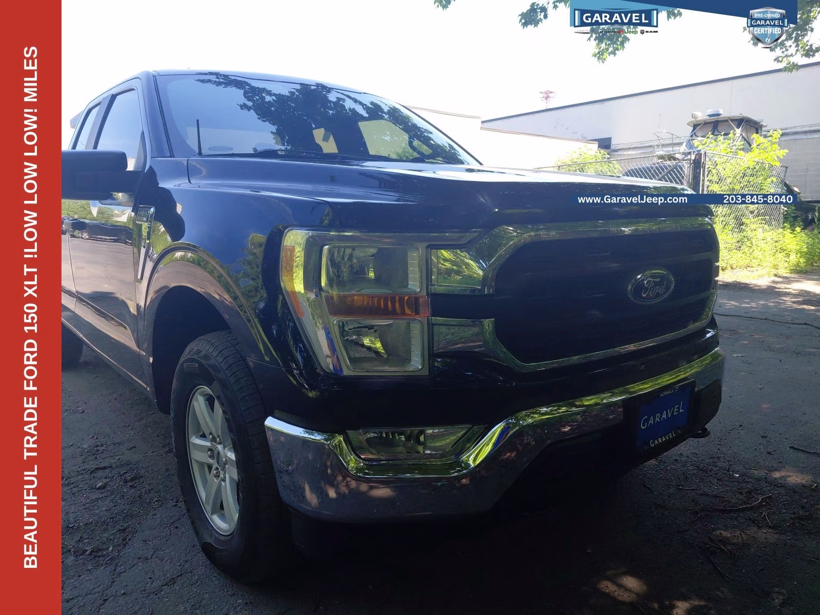 2022 Blue Metallic Ford F-150 XLT 4X4 Truck