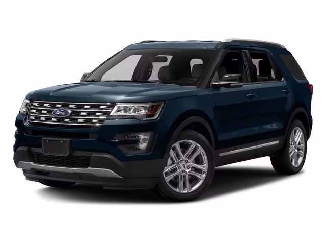 2017 Blue Jeans Metallic Ford Explorer XLT 4X4 SUV