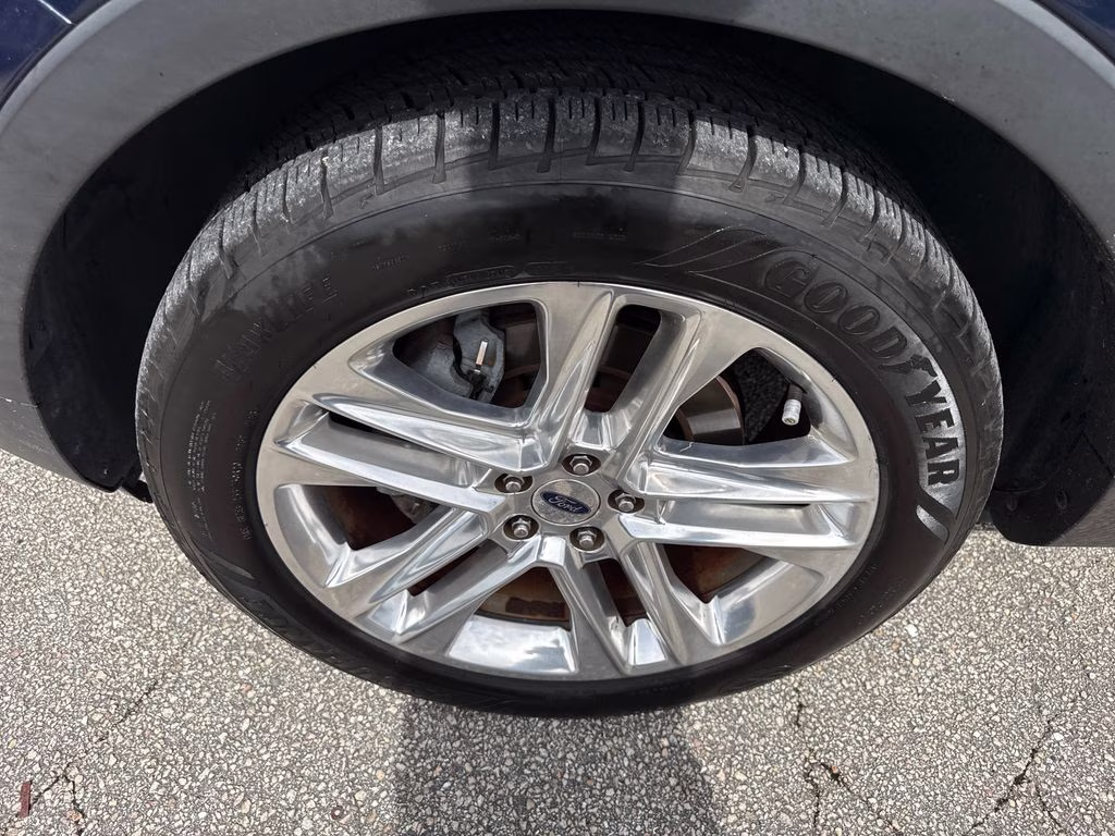 2017 Blue Jeans Metallic Ford Explorer XLT 4X4 SUV