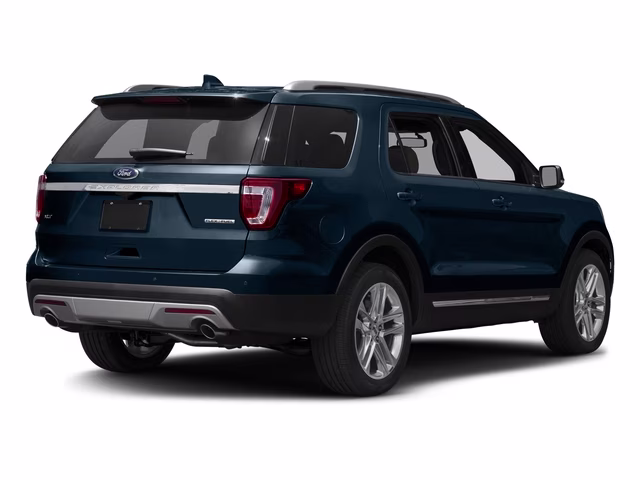2017 Blue Jeans Metallic Ford Explorer XLT 4X4 SUV