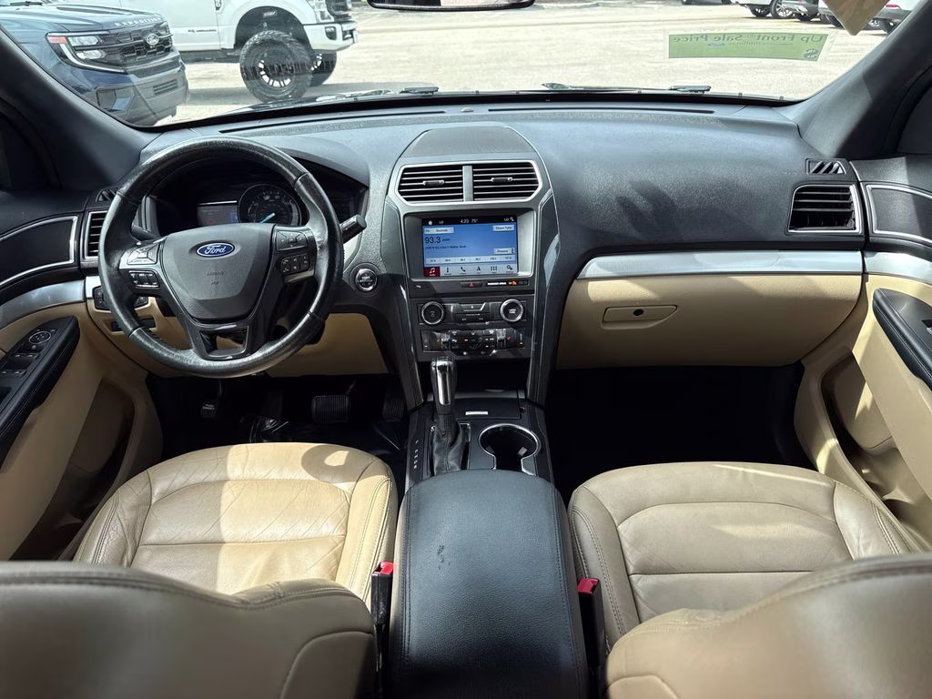 2017 Blue Jeans Metallic Ford Explorer XLT 4X4 SUV