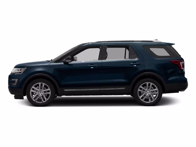 2017 Blue Jeans Metallic Ford Explorer XLT 4X4 SUV