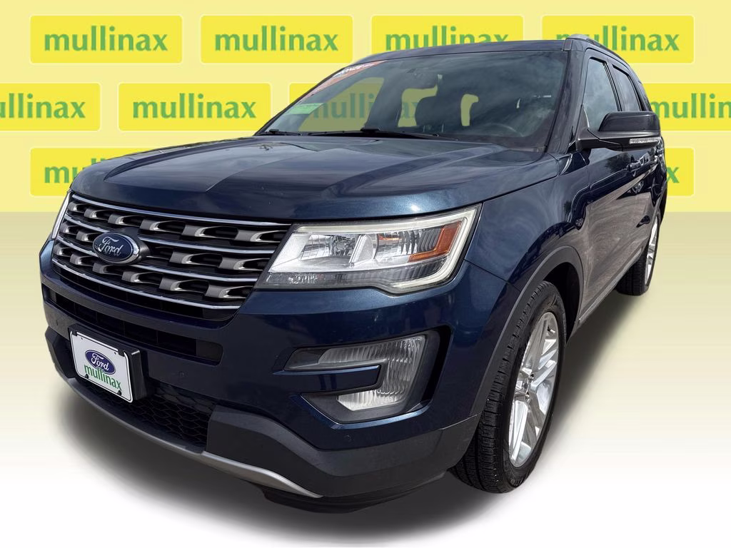 2017 Blue Jeans Metallic Ford Explorer XLT 4X4 SUV