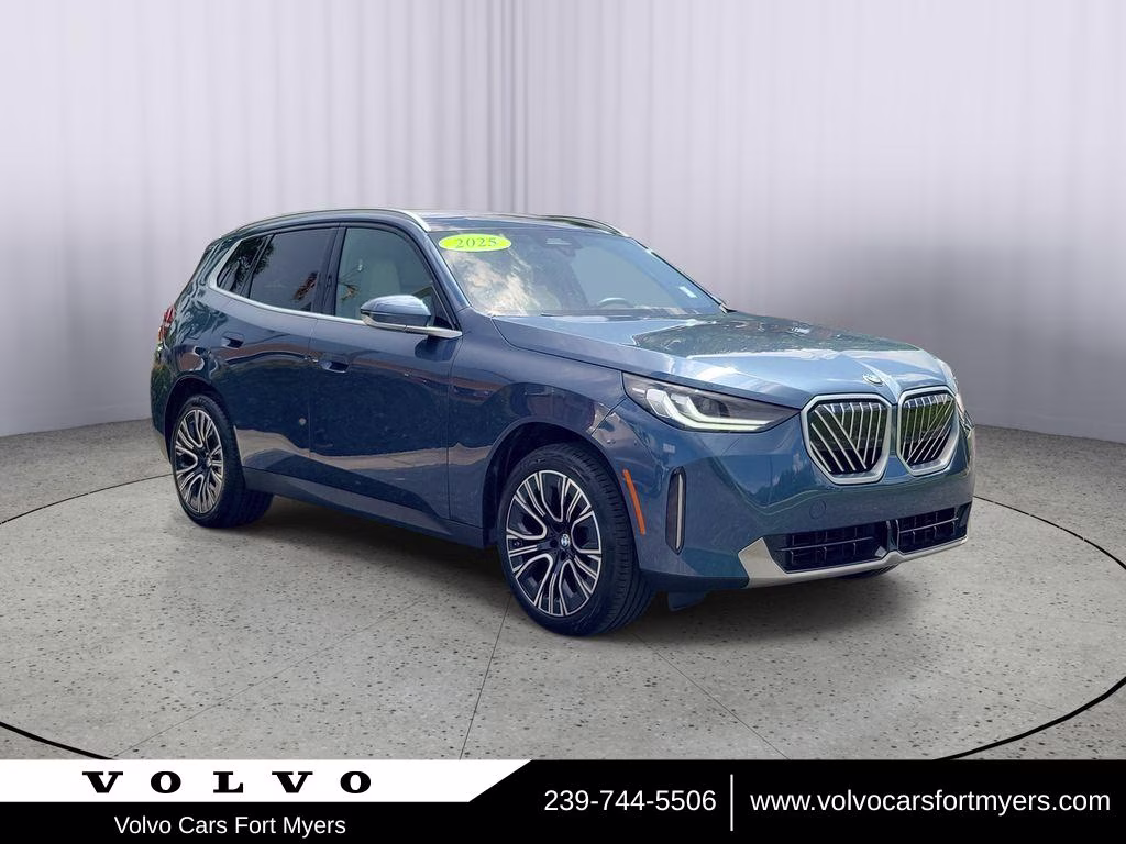 2025 Arctic Race Blue Metallic BMW X3 30 xDrive AWD SUV