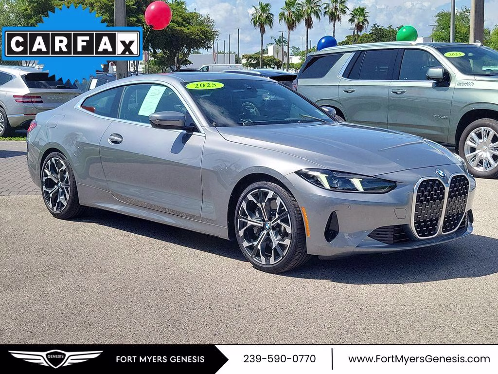 2025 Skyscraper Grey Metallic BMW 4 Series 430i RWD Coupe