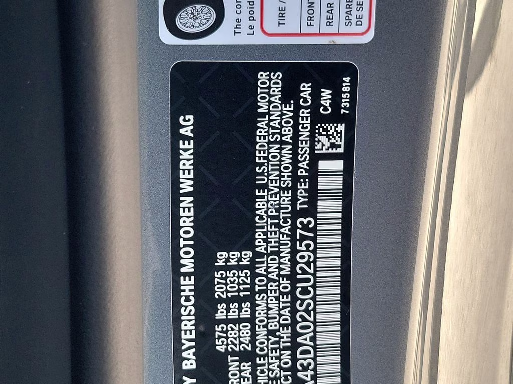2025 Skyscraper Grey Metallic BMW 4 Series 430i RWD Coupe