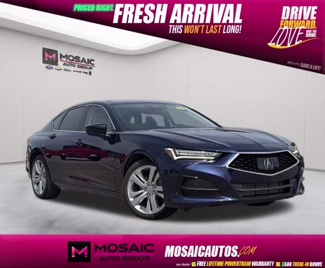 2022 sparkle silver met Acura TLX Technology Package AWD Sedan