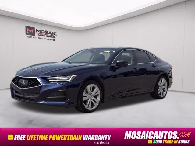 2022 sparkle silver met Acura TLX Technology Package AWD Sedan