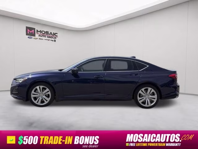 2022 sparkle silver met Acura TLX Technology Package AWD Sedan