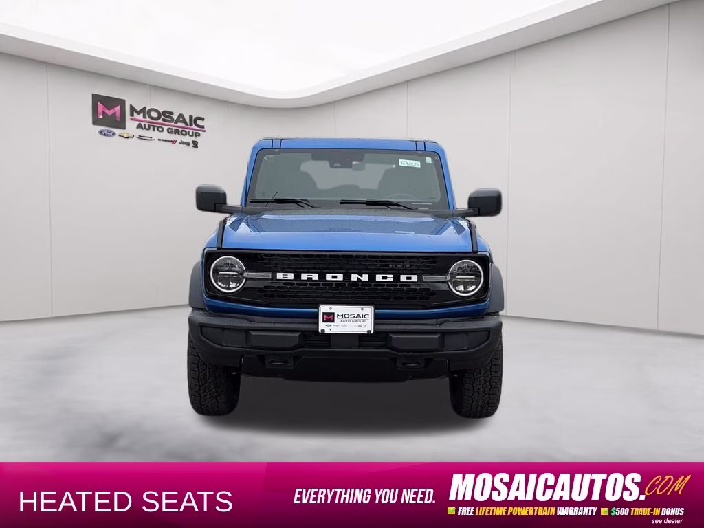 2026 Velocity Blue Metallic Ford Bronco Big Bend 4X4 SUV