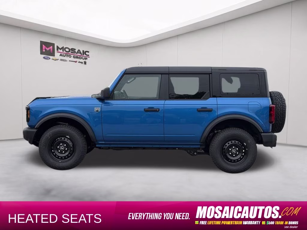 2026 Velocity Blue Metallic Ford Bronco Big Bend 4X4 SUV