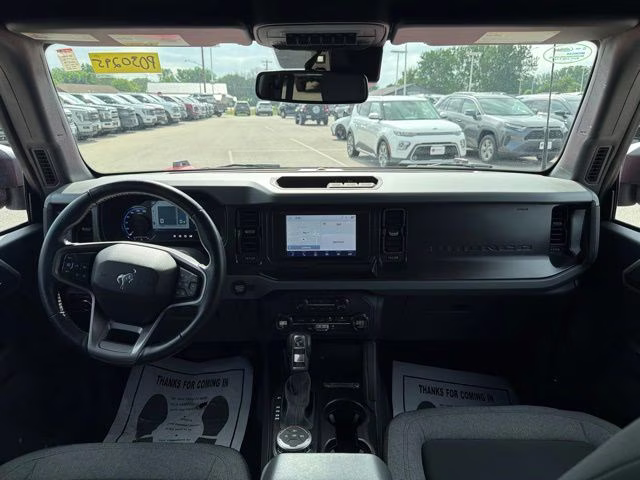 2023 Hot Pepper Red Metallic Tinted Clearcoat Ford Bronco Big Bend 4X4 SUV