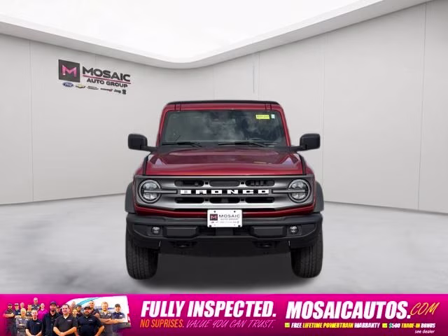 2023 Hot Pepper Red Metallic Tinted Clearcoat Ford Bronco Big Bend 4X4 SUV