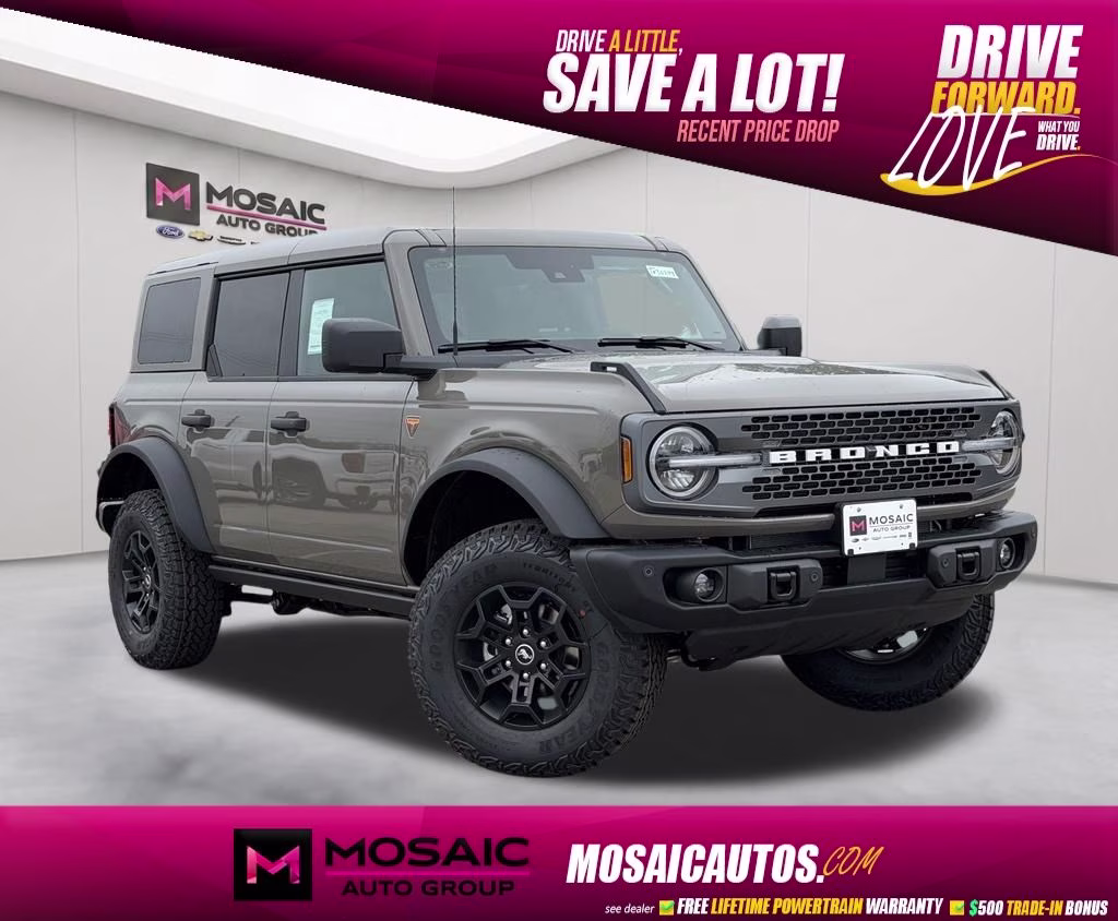2026 Marsh Gray Ford Bronco Badlands 4X4 SUV
