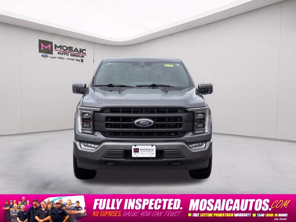 2023 Gray Ford F-150 Lariat 4X4 Truck
