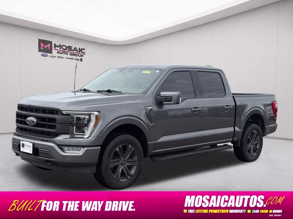 2023 Gray Ford F-150 Lariat 4X4 Truck