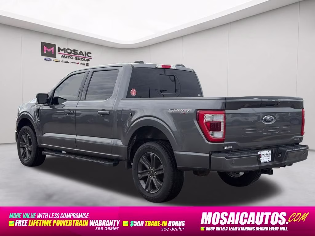 2023 Gray Ford F-150 Lariat 4X4 Truck