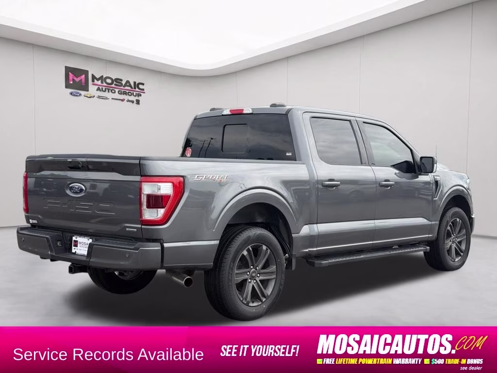 2023 Gray Ford F-150 Lariat 4X4 Truck