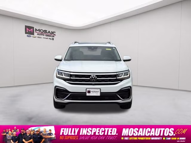 2023 White Volkswagen Atlas 3.6L V6 SEL Premium R-Line AWD SUV