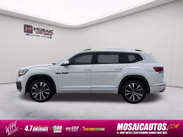 2023 White Volkswagen Atlas 3.6L V6 SEL Premium R-Line AWD SUV