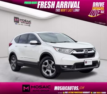 2018 White Honda CR-V EX-L AWD SUV