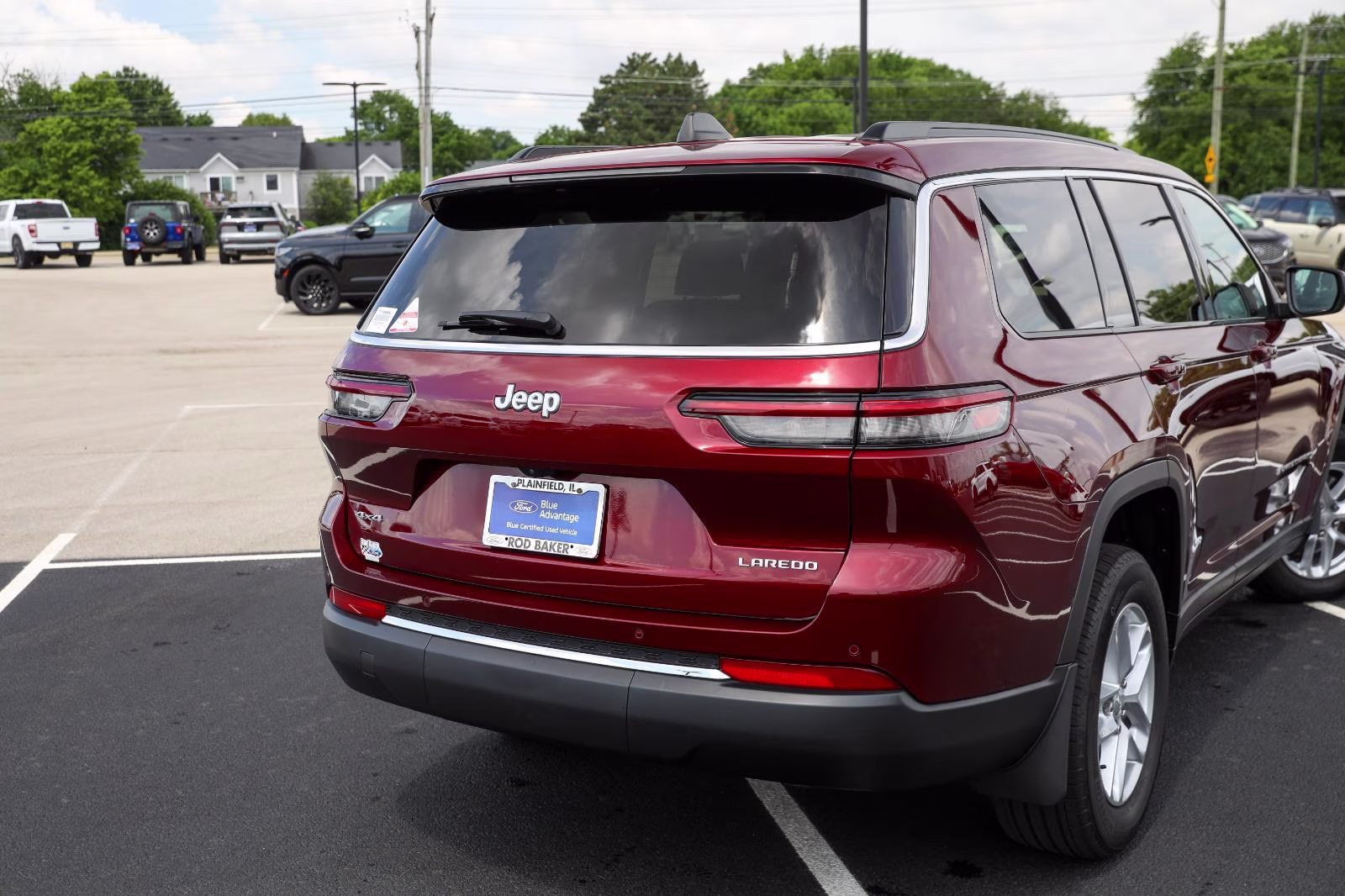 2024 Velvet Red Pearlcoat Jeep Grand Cherokee L Laredo X 4X4 SUV