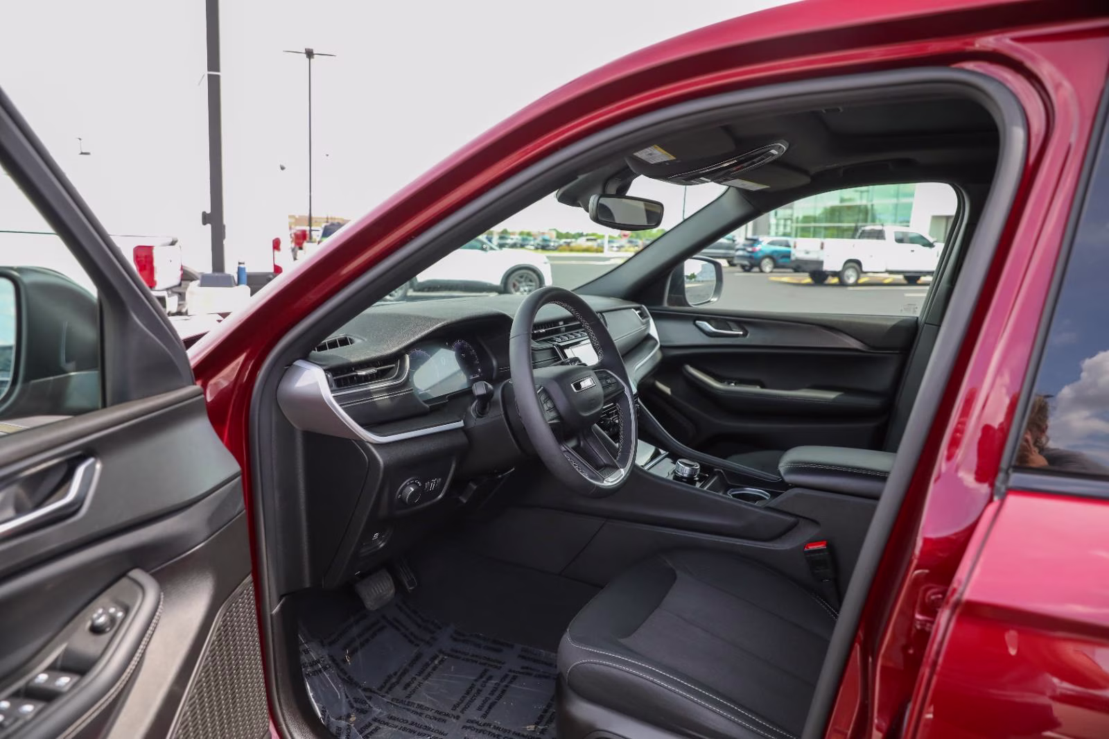 2024 Velvet Red Pearlcoat Jeep Grand Cherokee L Laredo X 4X4 SUV