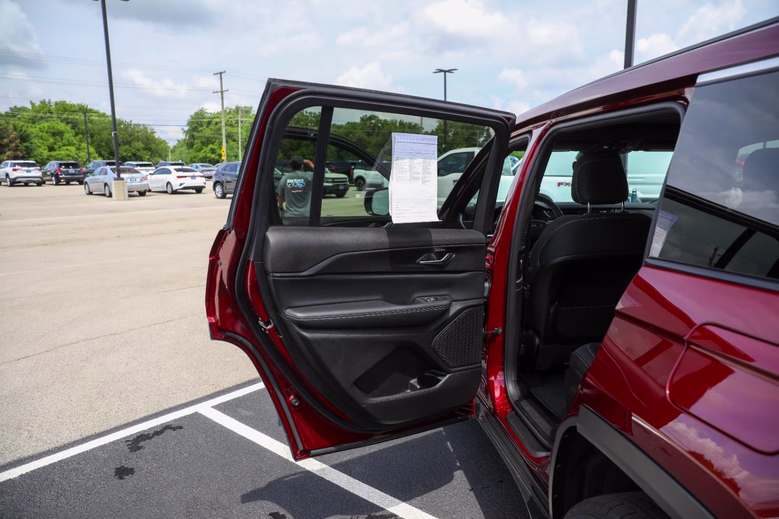2024 Velvet Red Pearlcoat Jeep Grand Cherokee L Laredo X 4X4 SUV