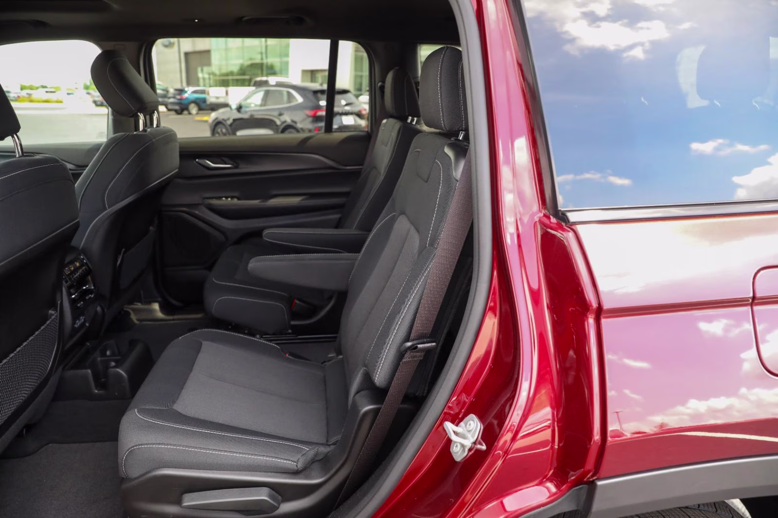 2024 Velvet Red Pearlcoat Jeep Grand Cherokee L Laredo X 4X4 SUV