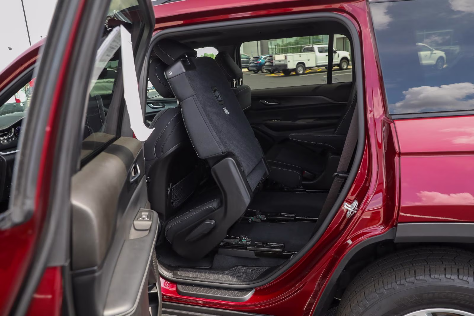 2024 Velvet Red Pearlcoat Jeep Grand Cherokee L Laredo X 4X4 SUV