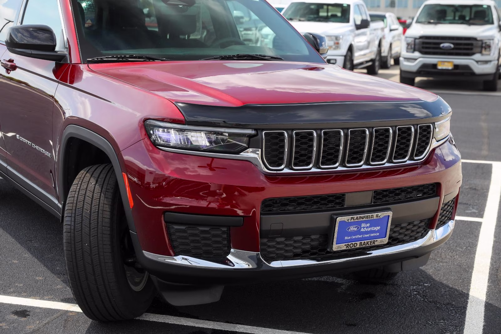 2024 Velvet Red Pearlcoat Jeep Grand Cherokee L Laredo X 4X4 SUV