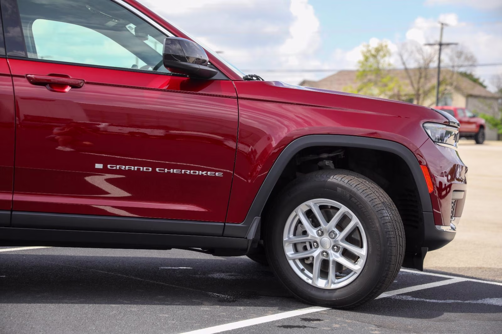 2024 Velvet Red Pearlcoat Jeep Grand Cherokee L Laredo X 4X4 SUV