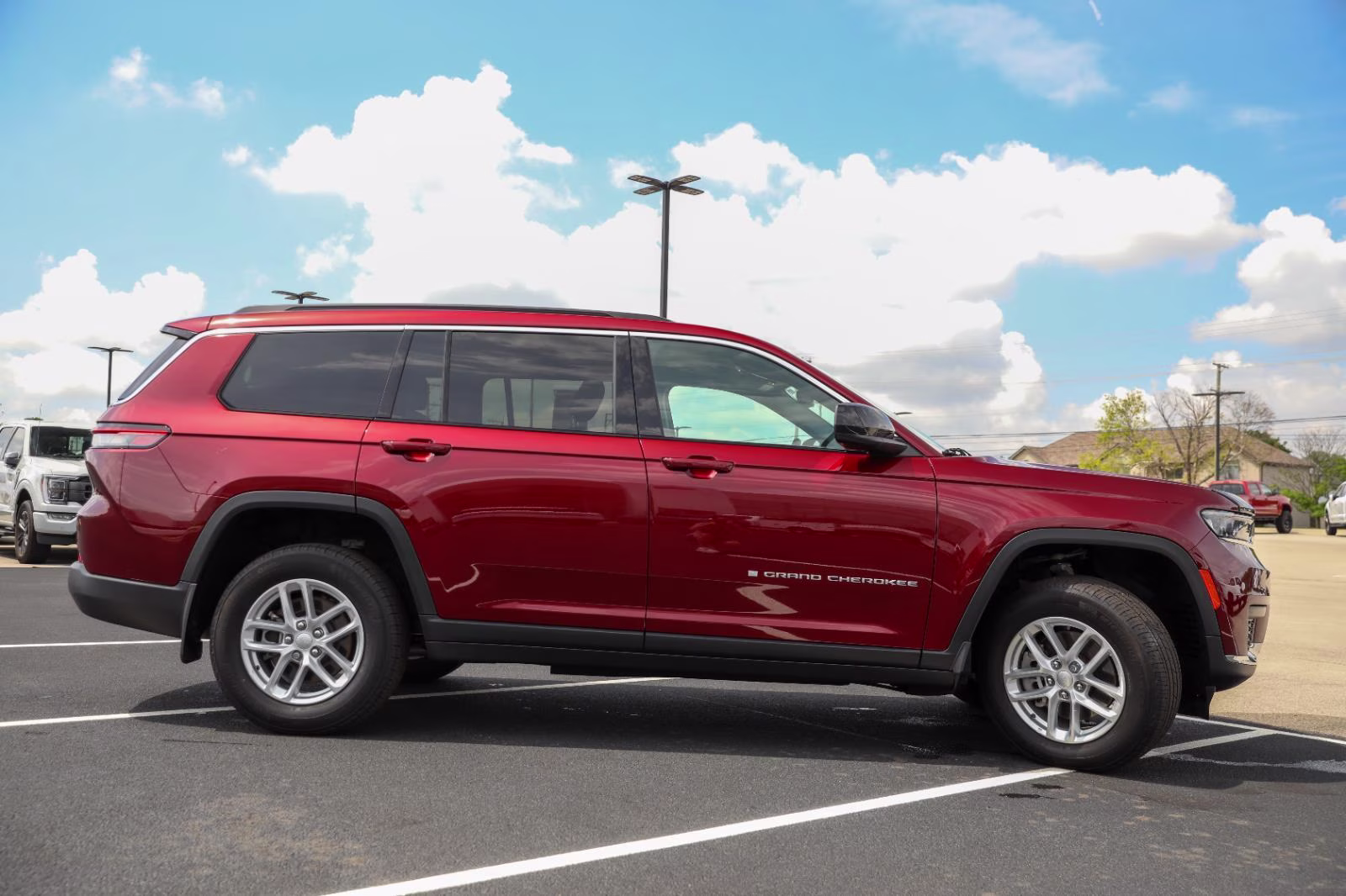 2024 Velvet Red Pearlcoat Jeep Grand Cherokee L Laredo X 4X4 SUV
