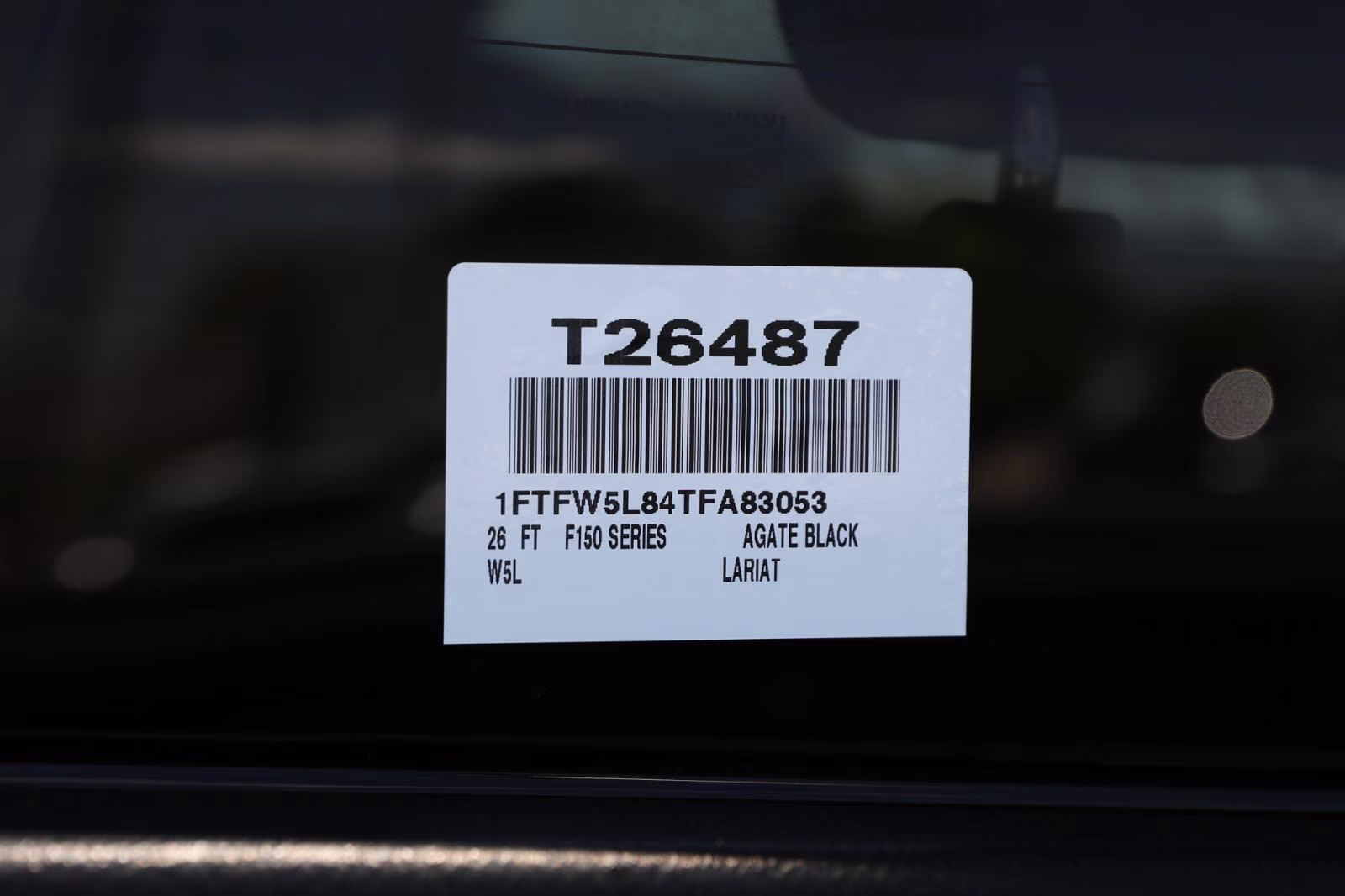 2026 Agate Black Ford F-150 LARIAT 4X4 Truck