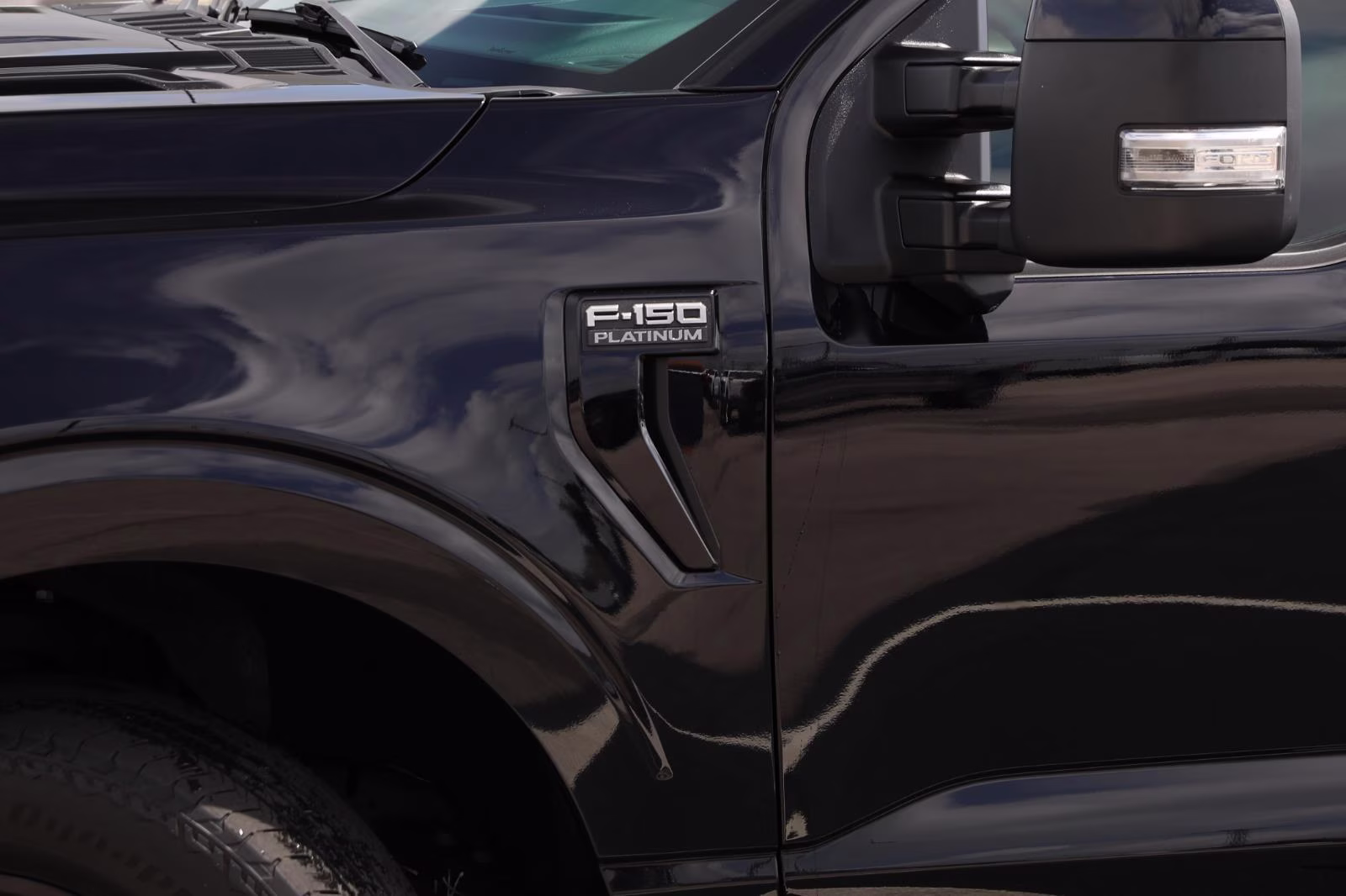 2024 Agate Black Metallic Ford F-150 Platinum 4X4 Truck