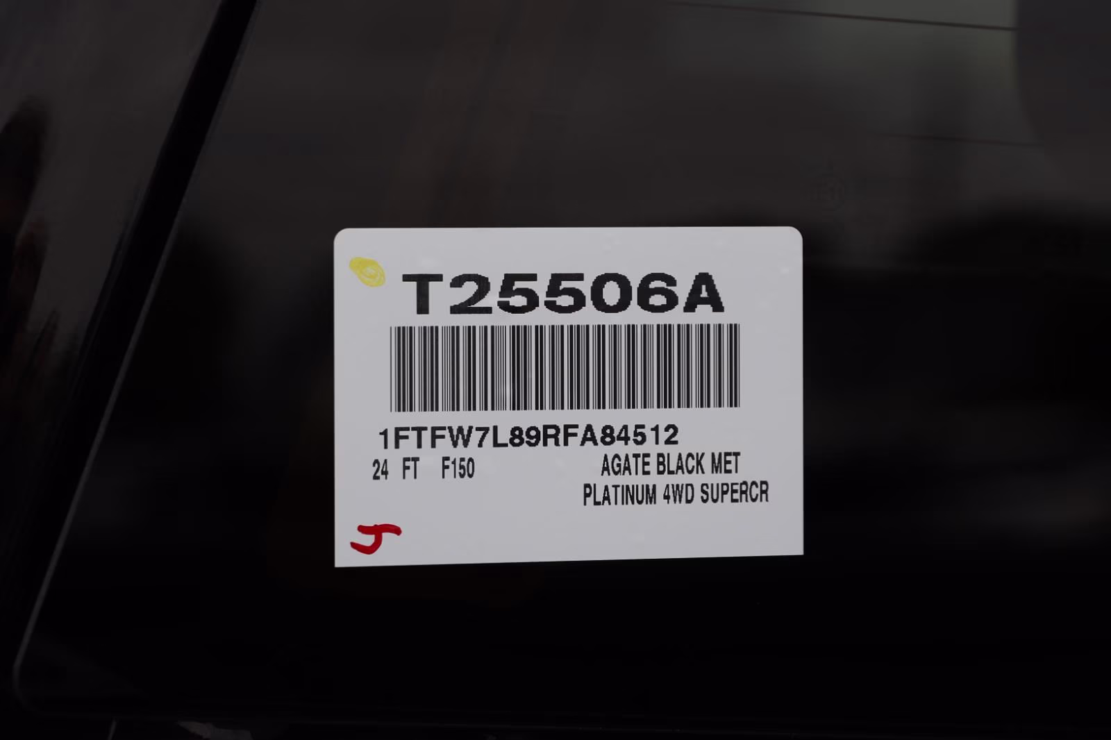2024 Agate Black Metallic Ford F-150 Platinum 4X4 Truck