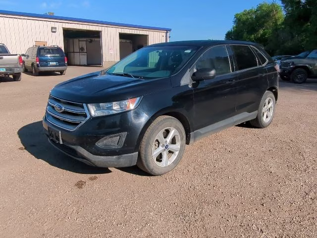 2017 Shadow Black Ford Edge SE AWD SUV