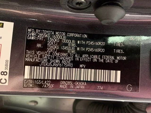 2023 Magnetic Gray Metallic Toyota 4Runner Limited 4X4 SUV