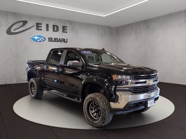 2020 Black Chevrolet Silverado 1500 LT 4X4 Truck