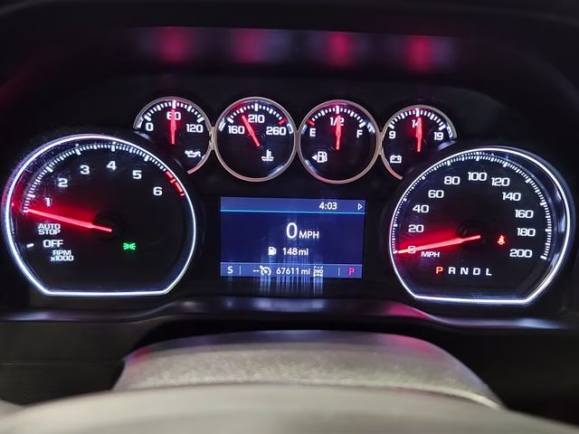 2020 Black Chevrolet Silverado 1500 LT 4X4 Truck