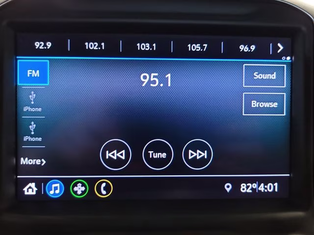 2020 Black Chevrolet Silverado 1500 LT 4X4 Truck