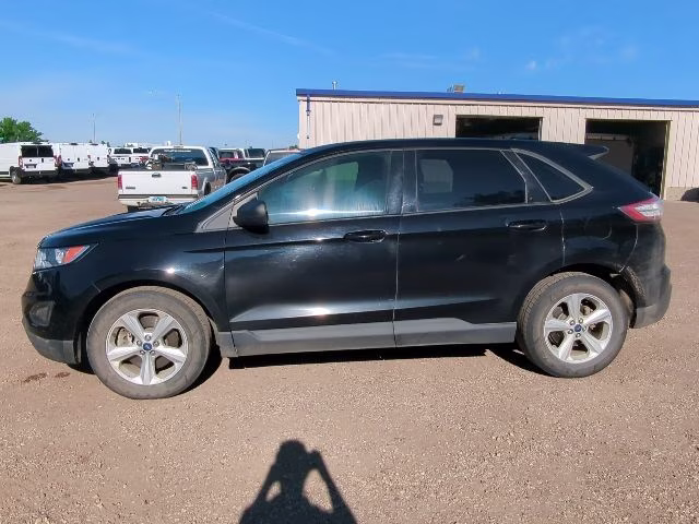 2017 Shadow Black Ford Edge SE AWD SUV