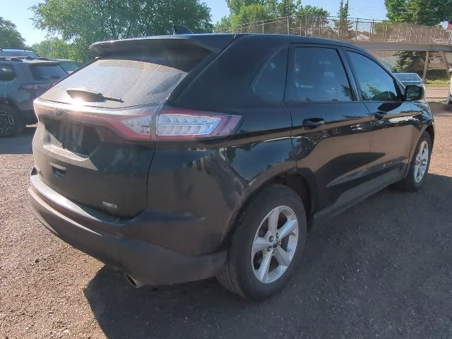 2017 Shadow Black Ford Edge SE AWD SUV