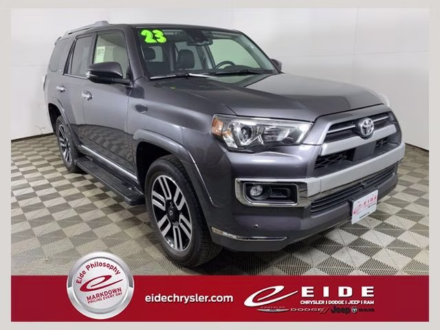 2023 Magnetic Gray Metallic Toyota 4Runner Limited 4X4 SUV