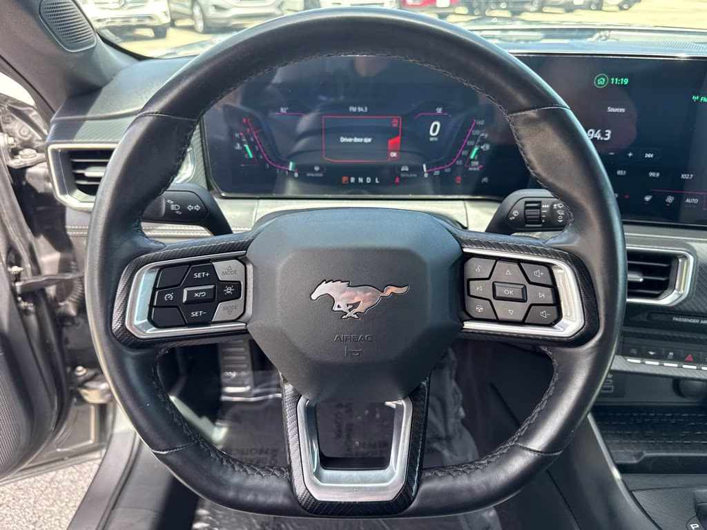 2024 Carbonized Gray Metallic Ford Mustang EcoBoost Premium RWD Convertible