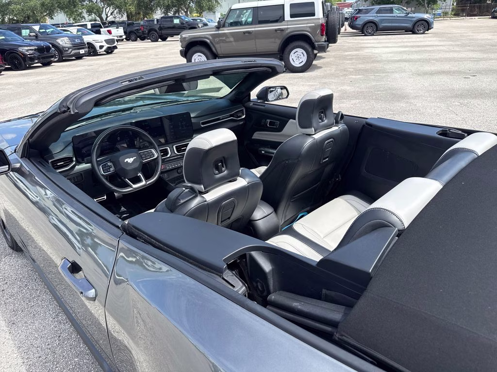 2024 Carbonized Gray Metallic Ford Mustang EcoBoost Premium RWD Convertible