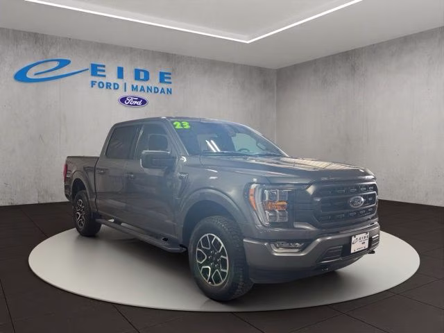 2023 Gray Metallic Ford F-150 XLT 4X4 Truck