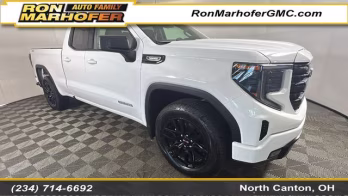 2026 Summit White GMC Sierra 1500 Elevation 4X4 Truck