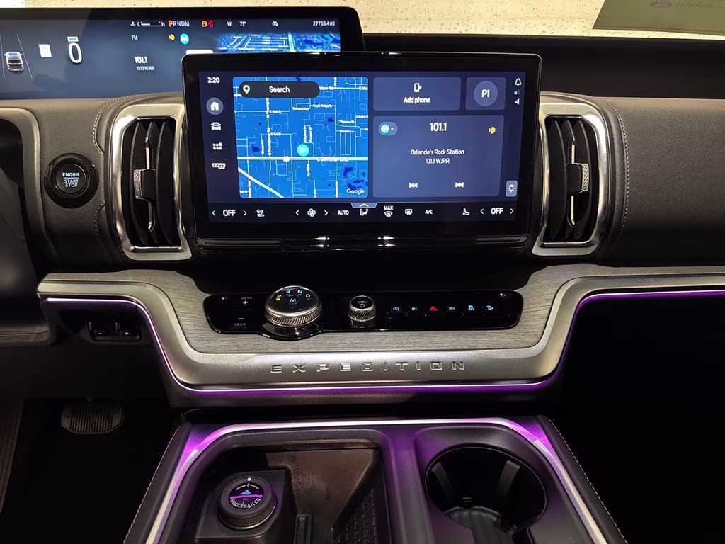 2025 Blue Metallic Ford Expedition Max Platinum 4X4 SUV